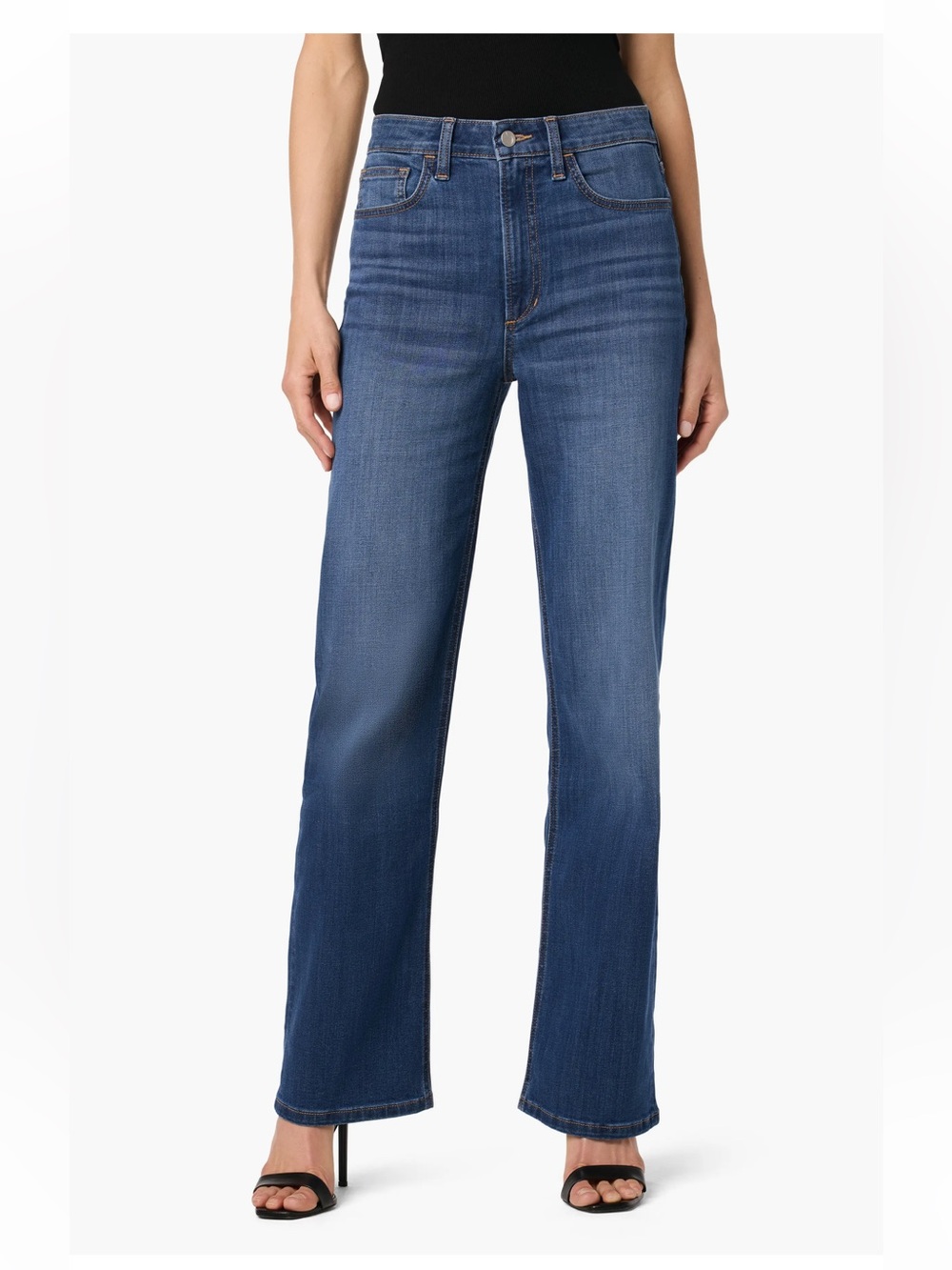 Joe's Jeans Wide Leg Full Length Jeans in Wangari Size 28